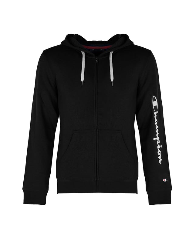 Sudadera champion negra clearance hombre