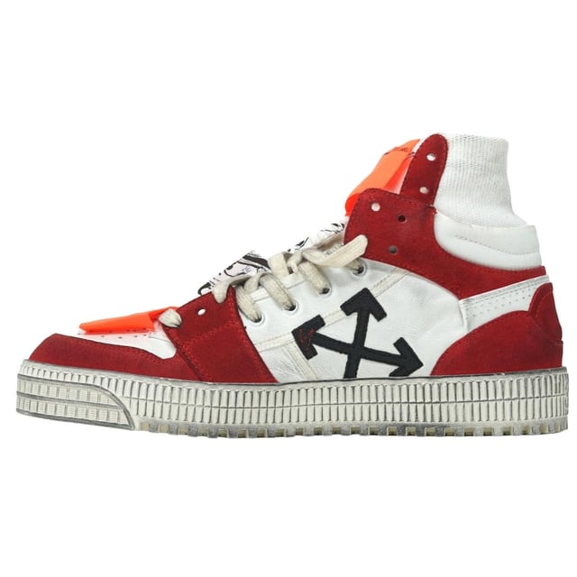 Zapatillas rojas con logo de flecha Box de Off White
