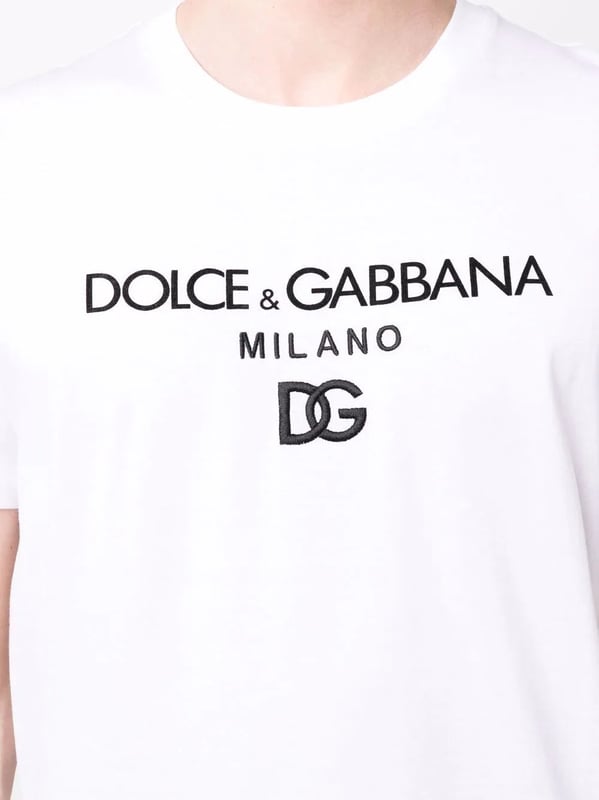 Camiseta blanca store dolce gabbana