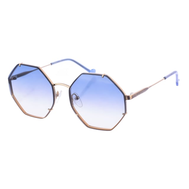 Gafas de sol de metal con forma de oct gono LJ122S mujer