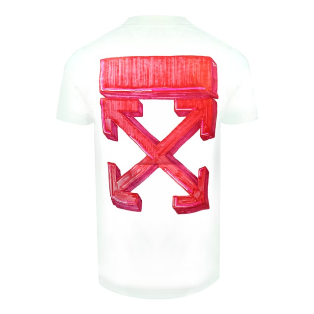 Off white camiseta blanca hotsell