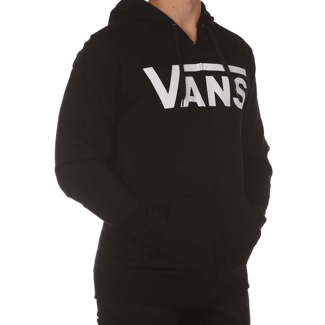 Felpa con la zip vans clearance