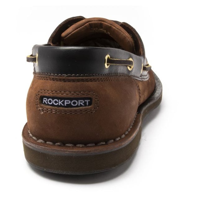  Rockport Zapatos náuticos Perth para hombre, Marrón