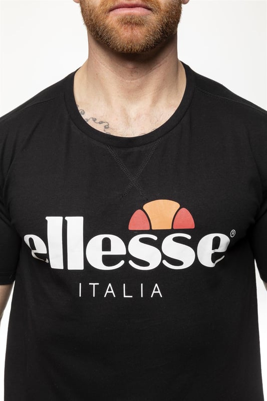 Camiseta ellesse negra hombre 2025