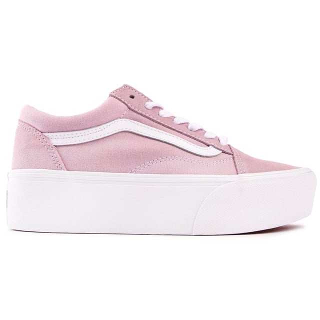 Zapatos vans rosados clearance para mujer 60