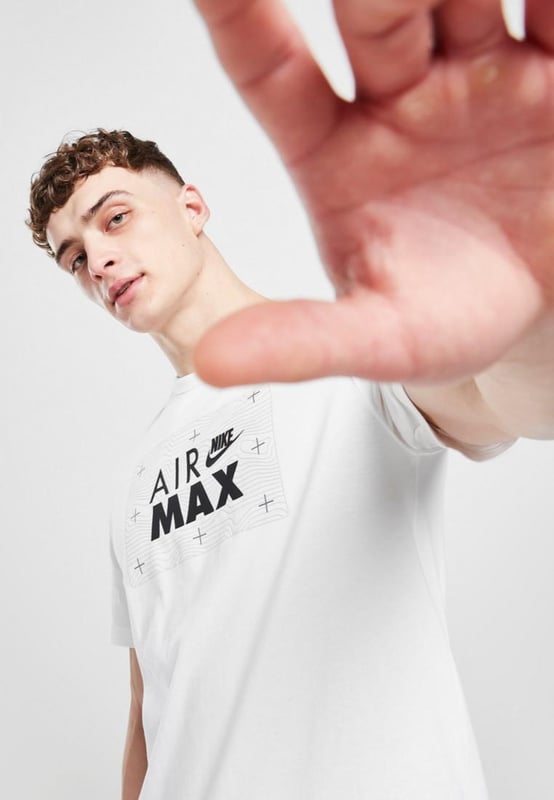 Camiseta nike store air blanca