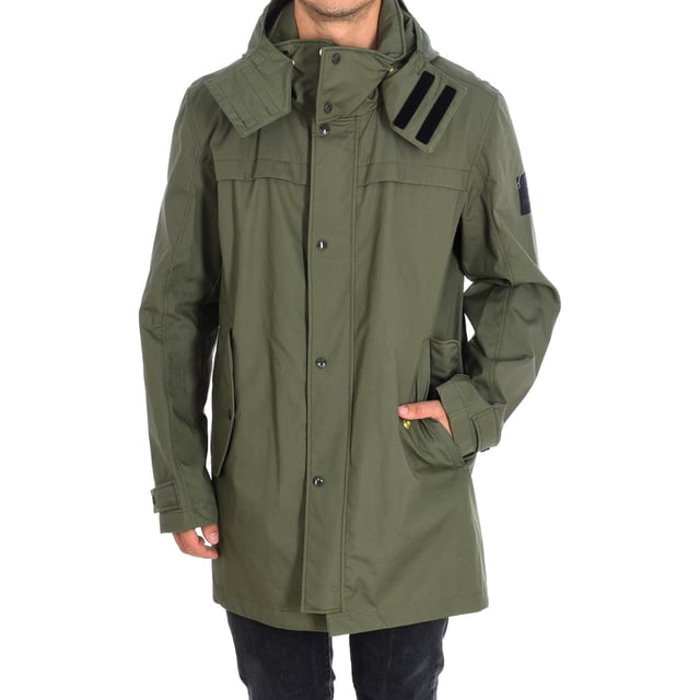 Parka hombre 2025 sin capucha