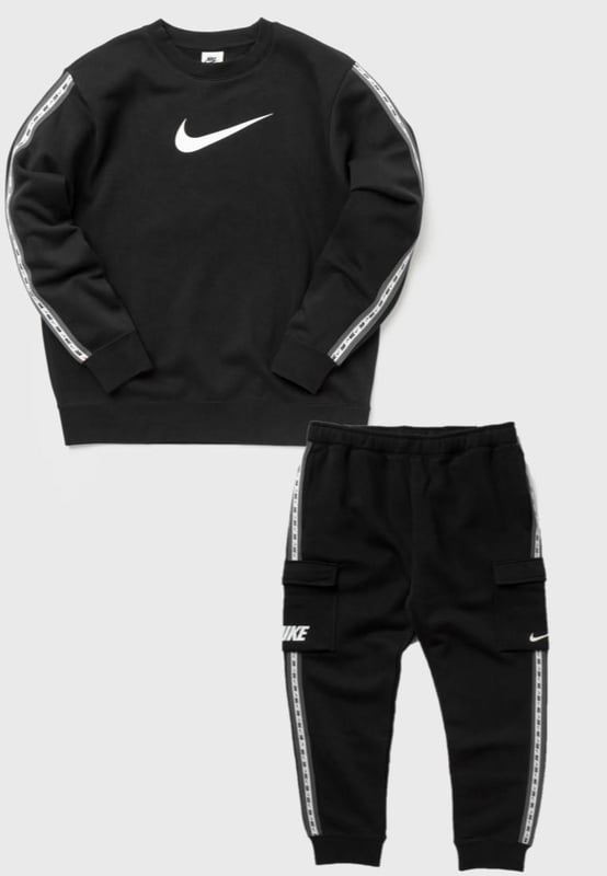Nike clearance chandal negro