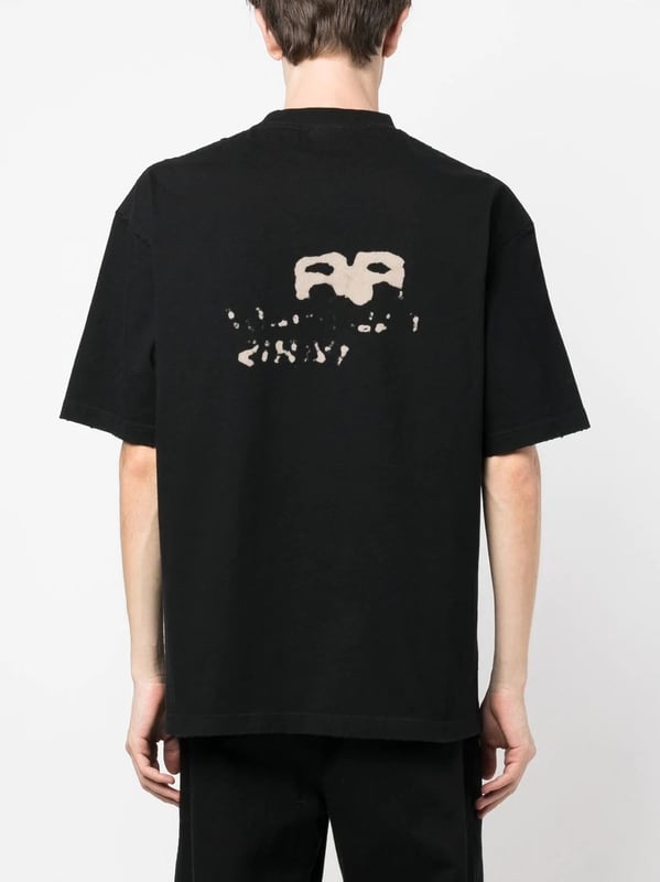 Camiseta clearance negra balenciaga