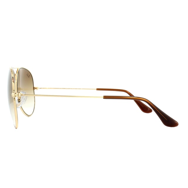 Gafas de aviador doradas top