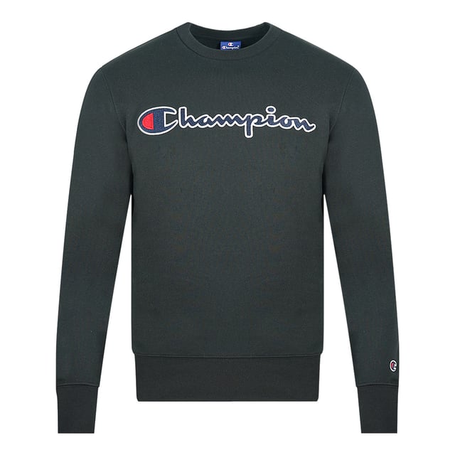 Champion sudadera negra store