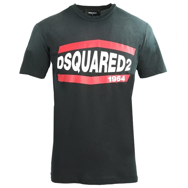 Dsquared2 1964 Cool Fit camiseta negra deste ida