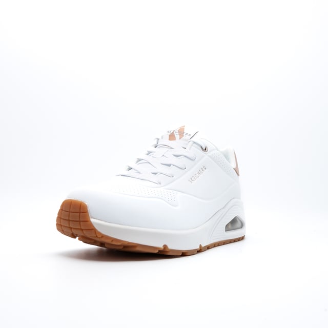 Skechers lace up sneakers hombre dorados store