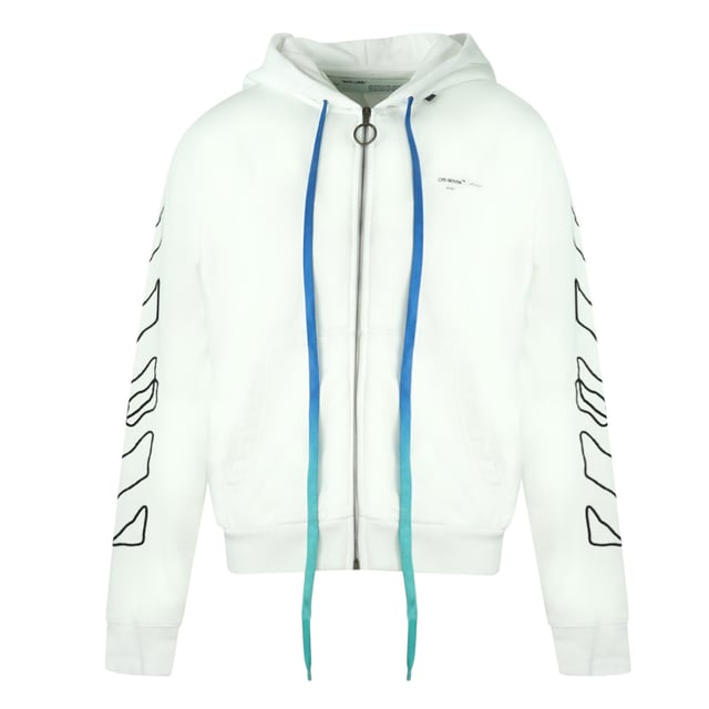 Sudadera blanca outlet off white