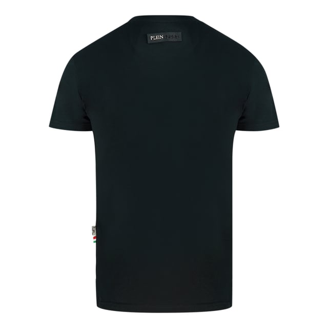 Polera blanca store y negra