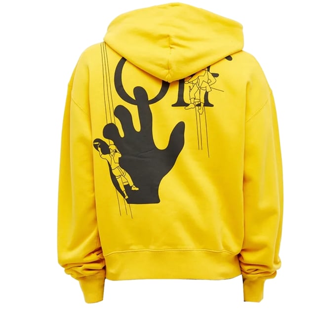 Sudadera off white sale amarilla