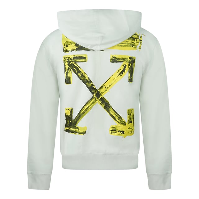 Sudadera blanca off white sales