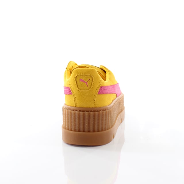Puma x rihanna fenty enredadera para mujer entrenadores amarillos