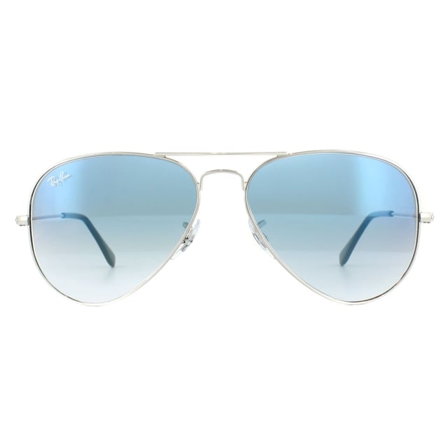 Ray ban aviator plata outlet