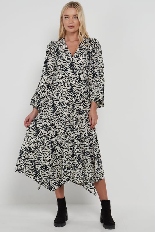 Vestido hotsell estampado pañuelo