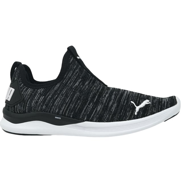 Zapatillas negras store puma sin cordones